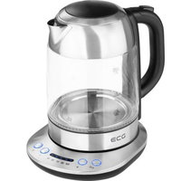 Cana electrica fierbator ECG RK 1781 glass, 1.7 L, 2200 W, 5 setari de temperatura