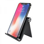 Suport de birou universal TOPK pliabil pentru telefon sau tableta portabil negru