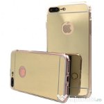 Husa Apple iPhone 8 Plus, Elegance Luxury tip oglinda Auriu, MyStyle