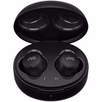 Casti JVC HA-A5T-BN-E, True Wireless, Bluetooth, In-Ear, Microfon, negru