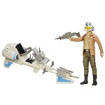 Figurina Hasbro Poe Dameron cu vehicul Star Wars cu accesorii 5010994920579