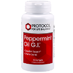 Peppermint Oil G.I. - 90 Softgels | Protocol for Life Balance, Protocol for Life Balance