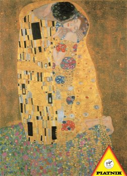 Gustav Klimt - Der Kuss. Puzzle 1000 Teile