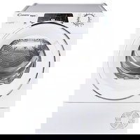 Uscator de rufe Candy RapidÓ ROE H10A2TCEX-S, 10 kg, Cu pompa de caldura, Wi-Fi , Display, Easy Case, Senzor uscare, Alb