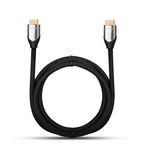 Cablu HQcable GoldLine HDMI 2.0 la HDMI 2.0, 3.2m, Negru