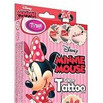 Glitter Tattoo Kit: Minnie Mouse. Tatuaje cu sclipici: Minnie, -