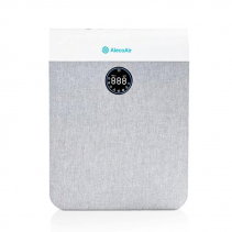 Purificator de aer AlecoAir P28 Fabric, Wi-Fi, Lampa UV-C, Filtru True HEPA si Carbune Activ, PM 2.5