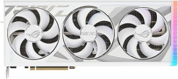 Placa video ASUS GeForce RTX 4090 ROG STRIX White O24G 24GB GDDR6X 384-bit DLSS 3.0, ASUS