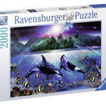 Puzzle copii si adulti mister sub apa 2000 piese ravensburger, Ravensburger