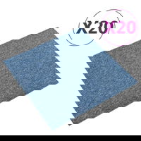 Gossi placi de pardoseala, 20 buc., albastru, 50 x 50 cm, 5 m2, Gossi