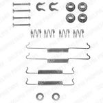 Set accesorii sabot de frana pentru porsche 924, DELPHI