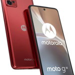 Smartphone Motorola Moto G32, Ecran 90 Hz, 256GB, 8GB RAM, Dual SIM, Camera 50 MPX, Baterie 5000 mAh, incarcare TurboPower, Satin Maroon, Motorola