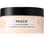 Maria Nila Colour Refresh Peach mască fină de hrănire fără pigmenți permanenți de culoare rezistă la 4 - 10 spălări 9.34 100 ml, Maria Nila