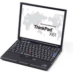 Laptop Lenovo ThinkPad X61s, Intel Core 2 Duo L7500 1.60GHz, 1GB DDR2, 250GB SATA, 12.1 Inch, Fara Webcam, Baterie consumata