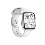 Smartwatch Techstar® Z36, Ecran Touch, IPS 1.75 inch HD, Dock Incarcare Wireless, Bluetooth 4.0, Monitorizare Tensiune, Puls, Temperatura, Alb