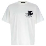 Dolce & Gabbana DOLCE & GABBANA Logo T-shirt WHITE/BLACK, Dolce & Gabbana