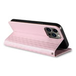 Husa Magnet Strap Stand compatibila cu Samsung Galaxy S23 Pink, OEM
