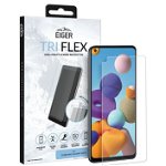 Folie Eiger Clear Tri Flex compatibila cu Samsung Galaxy A21s
