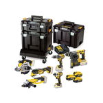 Combo KIT 6 Scule DeWalt DCK654P3T cu acumulator, DeWALT