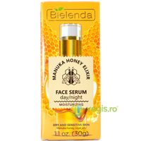 MANUKA HONEY NUTRI ELIXIR Ser de Fata Hranitor si Hidratant pentru Ten Uscat si Sensibil 30g BIELENDA