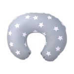 Perna multifunctionala, Lorelli Happy, 140 cm, husa detasabila, Stars Blue Grey Mist, Lorelli