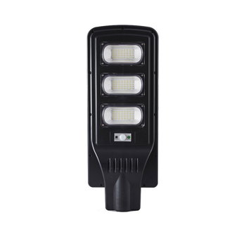 Lampa Stradala LED cu Incarcare Solara, 4U®, 150W, senzor miscare, acumulator intern, telecomanda, 