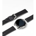 Curea smartwatch Ringke Rubber One Band pentru Galaxy Watch 3 41mm, marime 20mm, TPU, Negru, Ringke