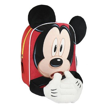 Ghiozdan de grădiniță cu brațe - 3D Mickey Mouse, 26 x 30 x 34 cm