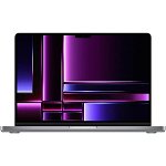 Laptop Apple MacBook Pro 14 2023 (Procesor Apple M2 Pro (10-core CPU / 16-core GPU) 14.2inch Liquid Retina XDR, 16GB, 512GB SSD, Mac OS Ventura, Layout INT, Gri) + adaptor priza US - EU, Apple