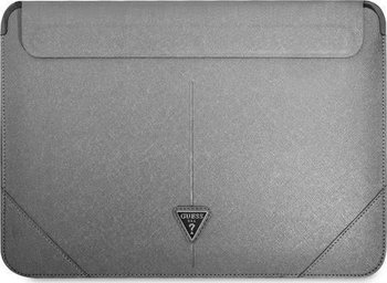 Husă pentru tabletă Guess Husă Guess GUCS14PSATLG 13/14` Argintiu / Argintiu Saffiano Triunghi Logo, Guess