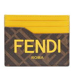 Fendi FENDI Credit card case YELLOW & ORANGE, Fendi