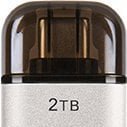 Transcend ESD300S 2TB SSD Extern USB 10Gbps Type C Argintiu