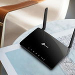 Router Wireless TP-Link Archer MR500 4G+ Cat6, AC1200, Dual Band, MU-MIMO, OneMesh,  