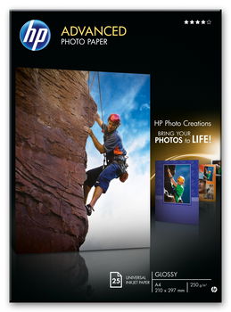 Hartie Foto Hp Q5456A Paper Advanced Glossy Photo, A4,210x297mm