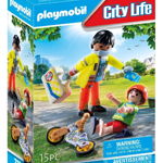 Playmobil Playmobil Paramedic cu pacient 71245, Playmobil