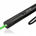 Laser Verde LED 303 Puternic cu RAZA 1KM 2 capete XL, GAVE