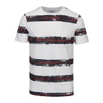 Tricou crem cu print abstract - ONLY & SONS Balder