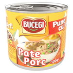 Pate de porc Bucegi 45% ficat, 120 g Pate de porc Bucegi 45% ficat, 120 g