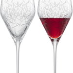 Set 2 pahare vin rosu Zwiesel Glas Bar Premium No.3 Bordeaux design Charles Schumann handmade 481ml, Zwiesel Glas