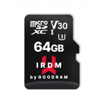 Card de memorie SD Goodram IRDM 64GB,UHS I,U3, IR-S3A0-0640R12, GoodRam