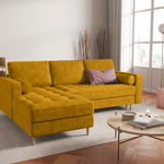 Canapea din stofa alb L240cm Bourbon Richmond Interiors