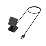 Docking stand kwmobile pentru Huawei Band 7/Band 6, Plastic, Negru, 59861.01