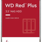 Hard disk WD Red Plus 4TB SATA-III 5400RPM 128MB, WD