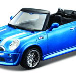 Macheta Masinuta Bburago 1:32 Mini Cooper S Cabriolet Albastru, BB43100-43041
