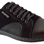 Pantofi Casual Barbatesti, Negri, model NS, THEICONIC