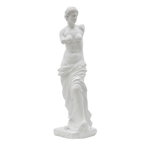 Statuetă decorativă Mauro Ferretti Statua Woman, alb, Mauro Ferretti