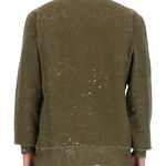 Golden Goose Vintage Effect Sweatshirt BROWN, Golden Goose