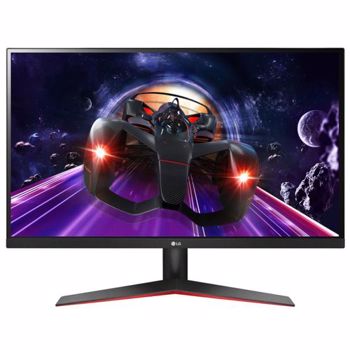 Monitor Gaming IPS LED LG 24" 24MP60G-B, Full HD (1920 x 1080), VGA, HDMI, DisplayPort, 75 Hz, 1 ms (Negru)