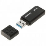 Memorie USB GOODRAM memory USB UME3 32GB USB 3.0 Negru, Citire 60 MB/s, Scriere 20 MB/s