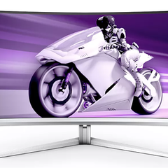 Monitor de gaming  Philips - Evnia, 34'', 175Hz, 0.03ms, QD-OLED, Curved, alb